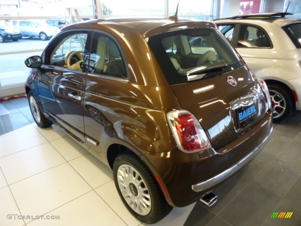 2013 500 Lounge - Espresso (Brown) / Avorio/Avorio (Ivory/Ivory) photo #3