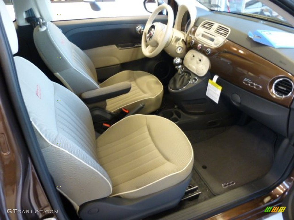 2013 500 Lounge - Espresso (Brown) / Avorio/Avorio (Ivory/Ivory) photo #6