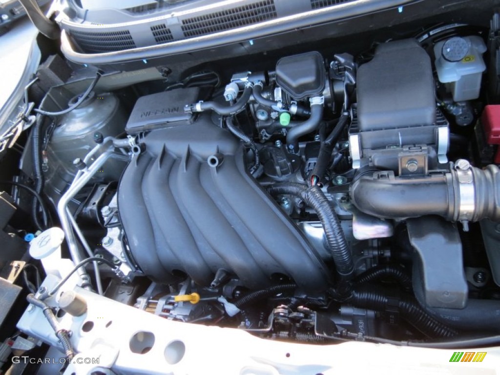 2013 Nissan Versa 1.6 SV Sedan 1.6 Liter DOHC 16-Valve CVTCS 4 Cylinder Engine Photo #74740666
