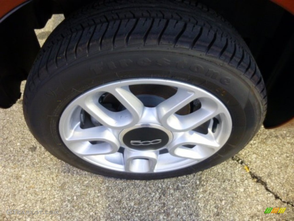 2012 Fiat 500 Pop Wheel Photo #74740696