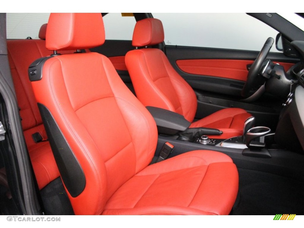 2011 BMW 1 Series 135i Coupe Front Seat Photo #74741386