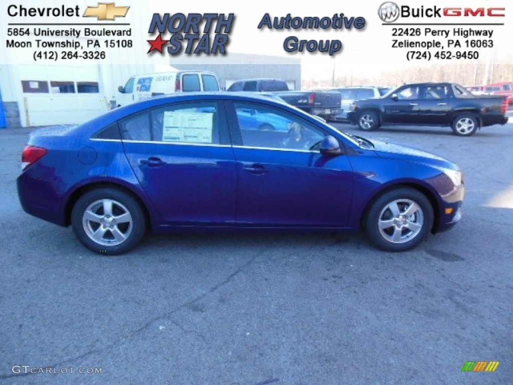2013 Cruze LT - Blue Topaz Metallic / Jet Black photo #1