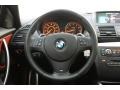 Coral Red Steering Wheel Photo for 2011 BMW 1 Series #74741611