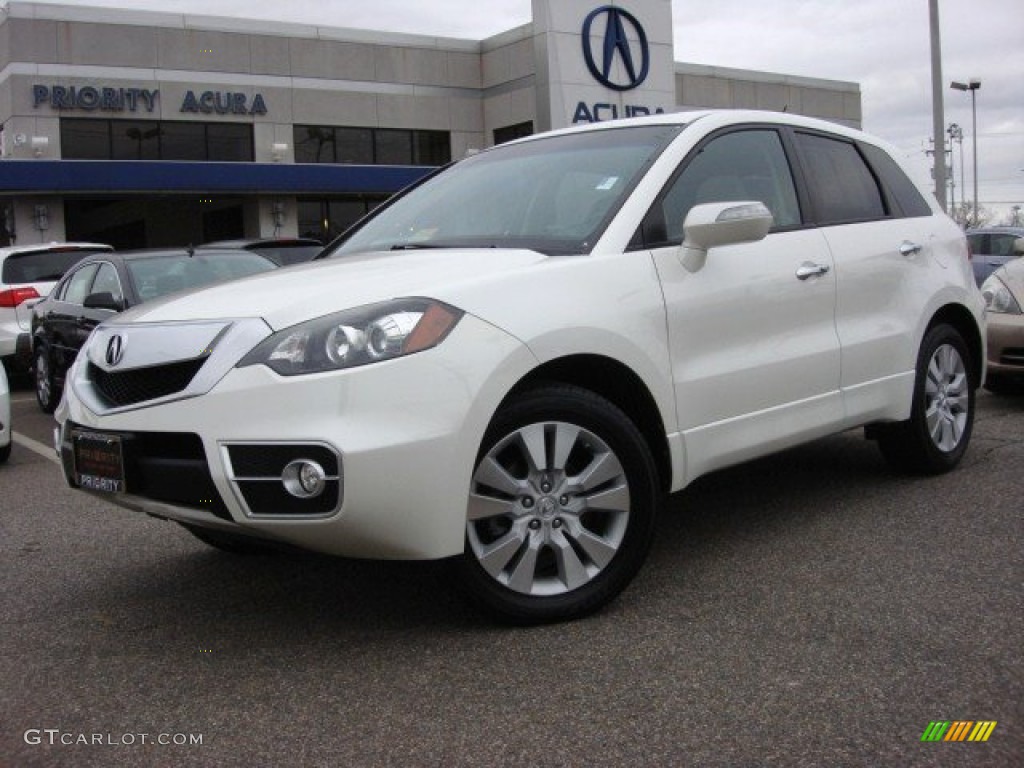 2010 RDX Technology - White Diamond Pearl / Taupe photo #2