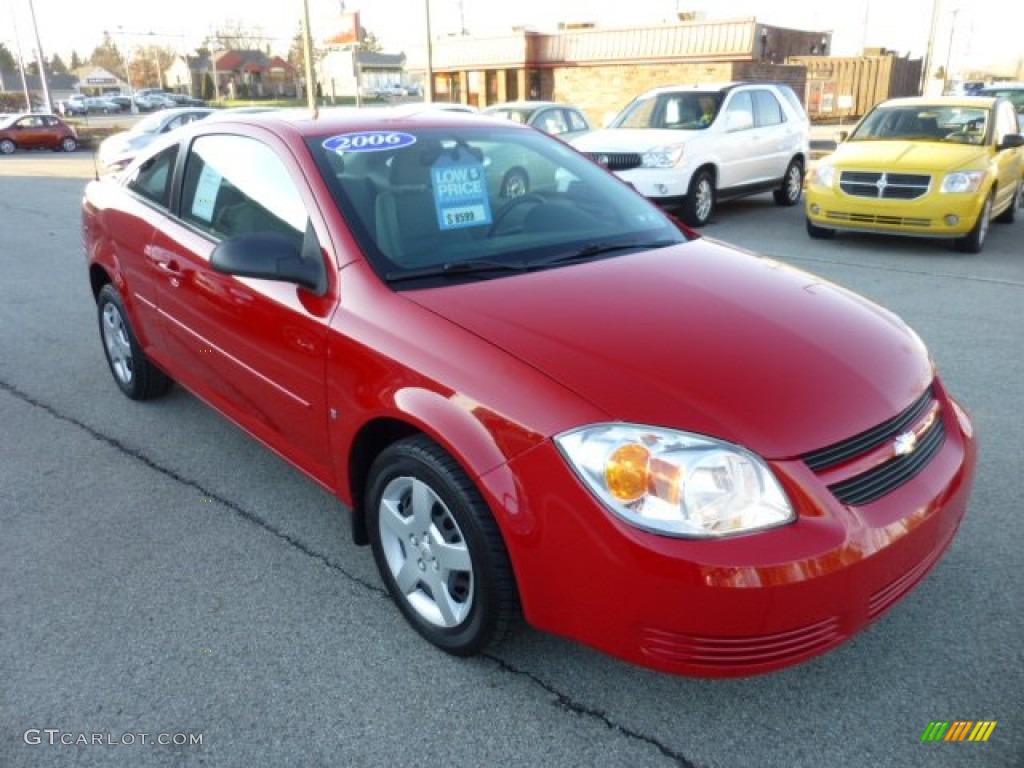 Victory Red 2006 Chevrolet Cobalt LS Coupe Exterior Photo #74741687