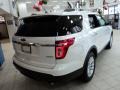 2012 White Platinum Tri-Coat Ford Explorer XLT EcoBoost  photo #5