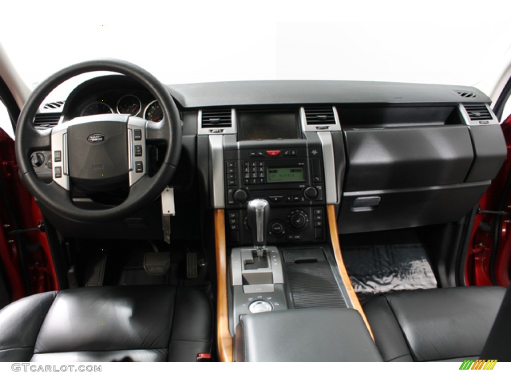 2008 Range Rover Sport Supercharged - Rimini Red Metallic / Ebony Black photo #6