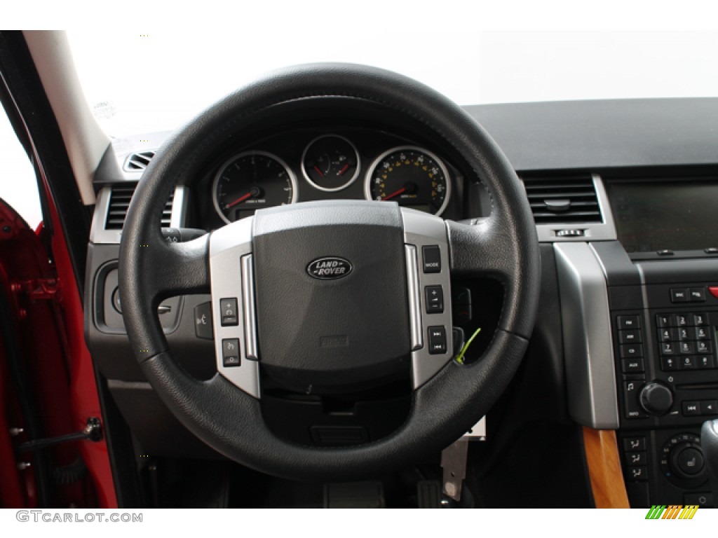 2008 Range Rover Sport Supercharged - Rimini Red Metallic / Ebony Black photo #7