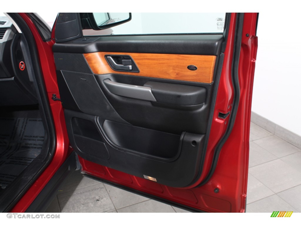 2008 Range Rover Sport Supercharged - Rimini Red Metallic / Ebony Black photo #13