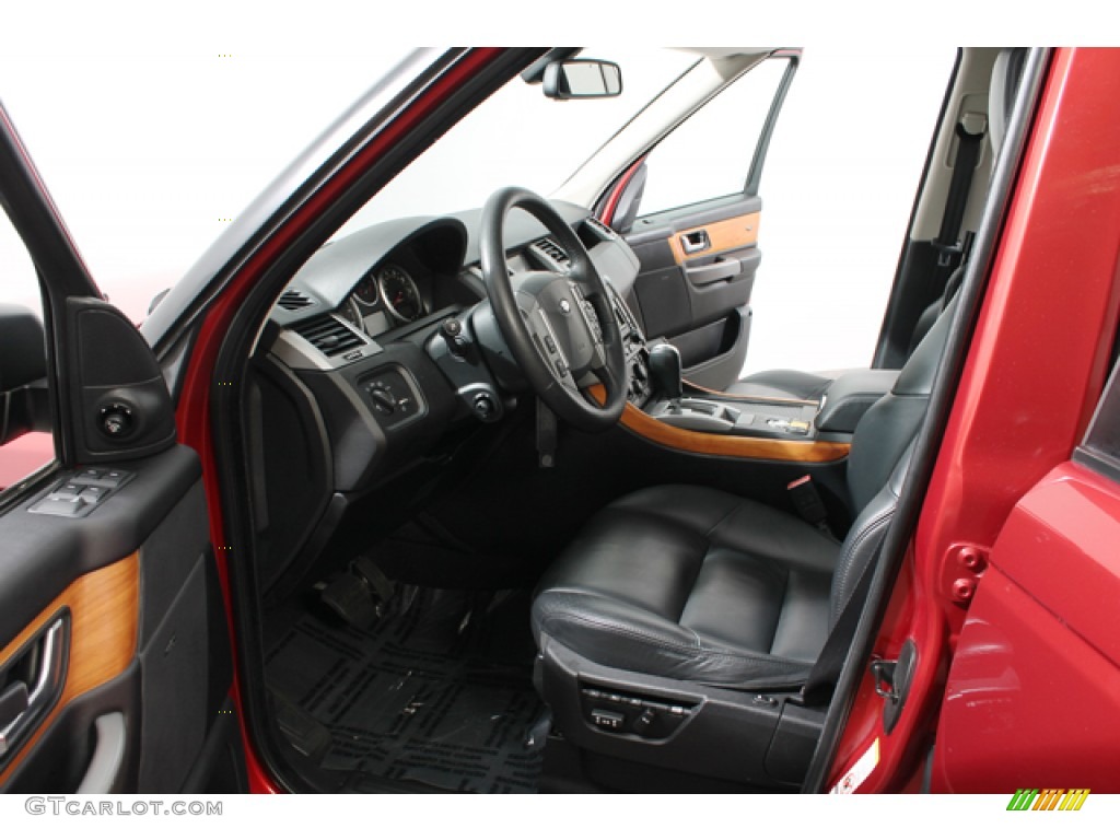 2008 Range Rover Sport Supercharged - Rimini Red Metallic / Ebony Black photo #18