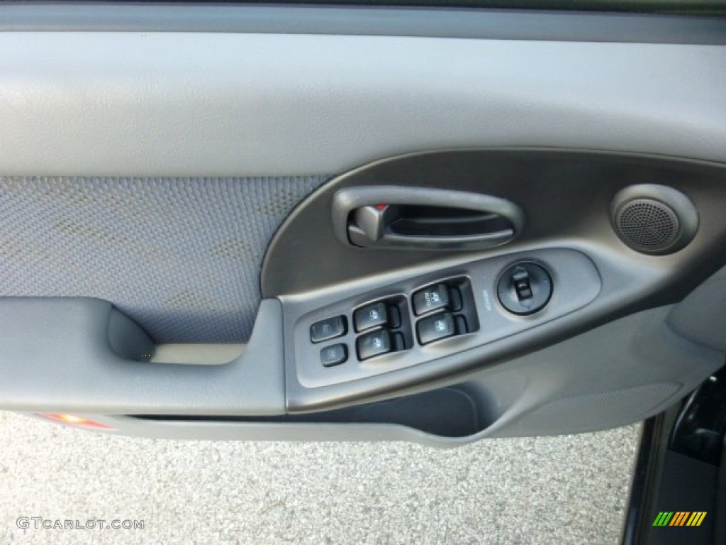 2006 Elantra GLS Hatchback - Ebony Black / Gray photo #18