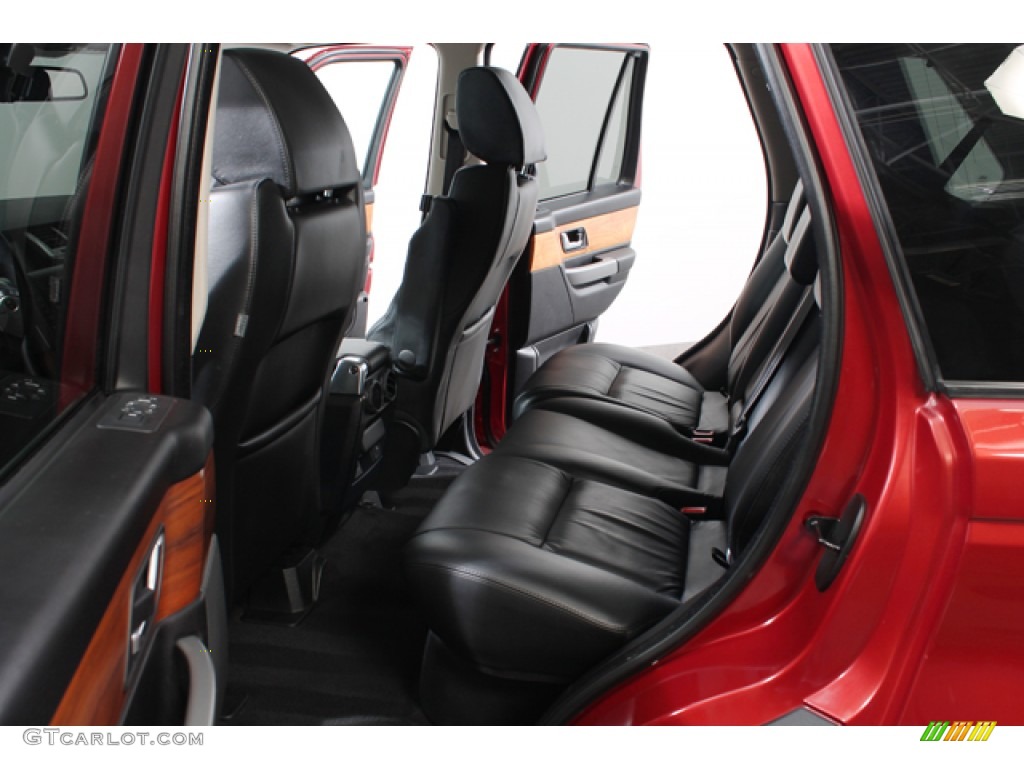 2008 Range Rover Sport Supercharged - Rimini Red Metallic / Ebony Black photo #19