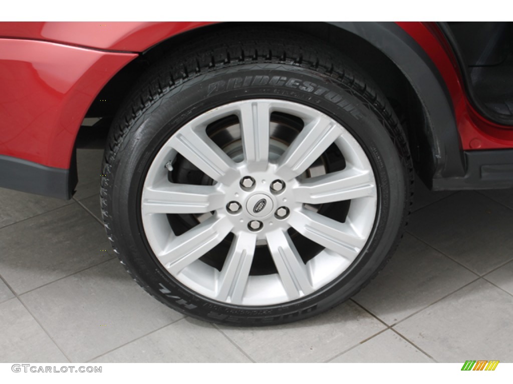 2008 Range Rover Sport Supercharged - Rimini Red Metallic / Ebony Black photo #28