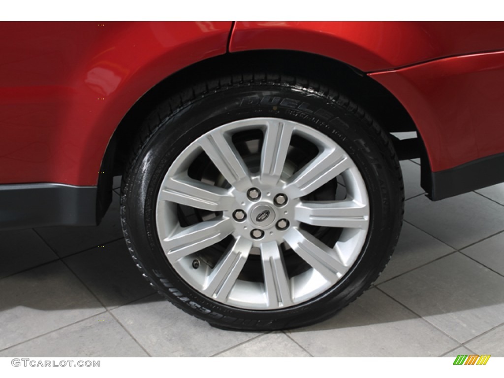 2008 Range Rover Sport Supercharged - Rimini Red Metallic / Ebony Black photo #29