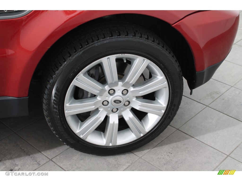 2008 Range Rover Sport Supercharged - Rimini Red Metallic / Ebony Black photo #30