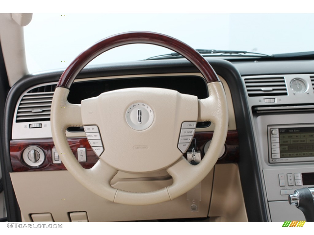 2006 Navigator Luxury 4x4 - Oxford White / Camel photo #7