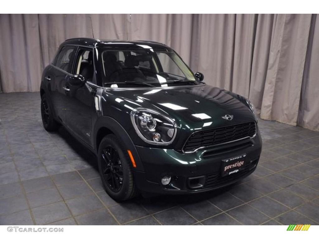 Oxford Green Metallic 2013 Mini Cooper S Countryman ALL4 AWD Exterior Photo #74743265