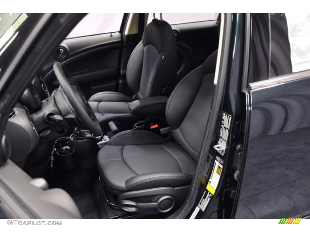 Carbon Black Interior 2013 Mini Cooper S Countryman ALL4 AWD Photo #74743627