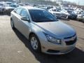 2013 Champagne Silver Metallic Chevrolet Cruze LT  photo #2
