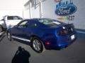 2013 Deep Impact Blue Metallic Ford Mustang V6 Premium Coupe  photo #7