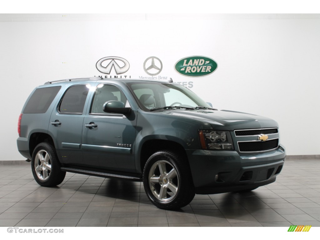 2008 Tahoe LT 4x4 - Blue Granite Metallic / Ebony photo #1