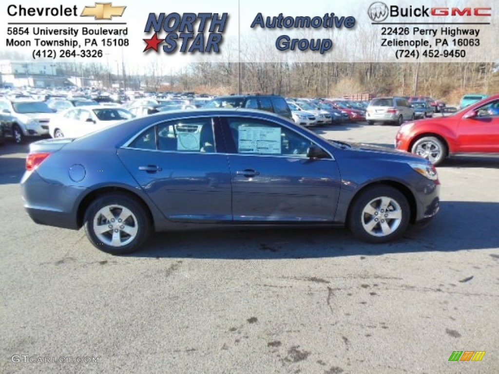 2013 Malibu LS - Atlantis Blue Metallic / Jet Black/Titanium photo #1