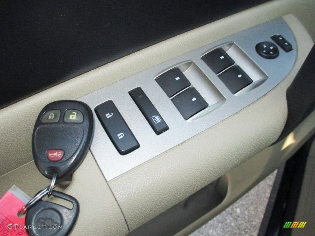 2009 Silverado 1500 LT Extended Cab 4x4 - Black Granite Metallic / Light Cashmere photo #5