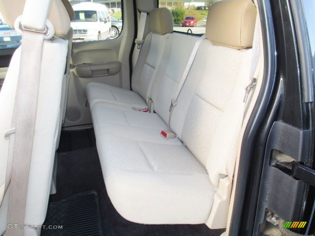 2009 Silverado 1500 LT Extended Cab 4x4 - Black Granite Metallic / Light Cashmere photo #20