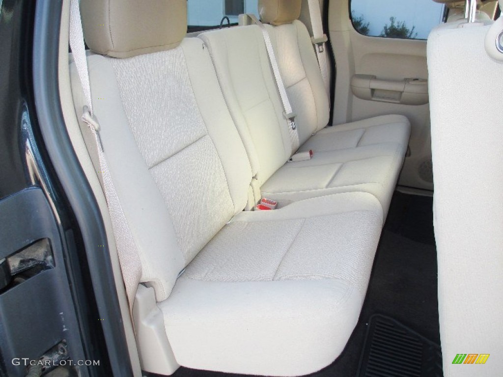 2009 Silverado 1500 LT Extended Cab 4x4 - Black Granite Metallic / Light Cashmere photo #22