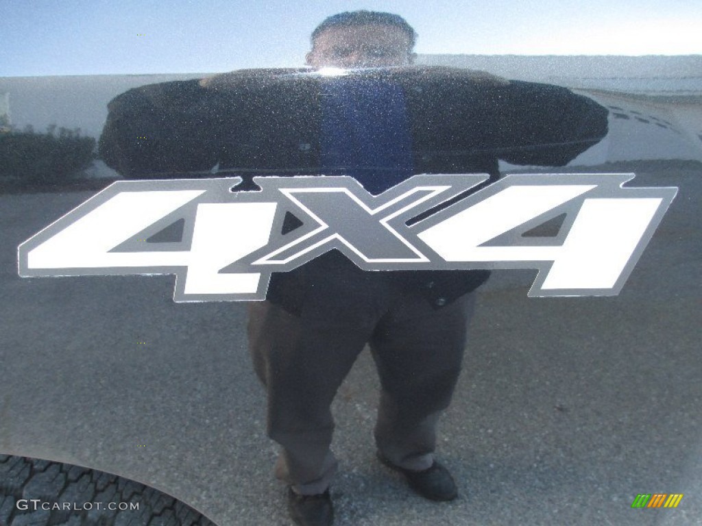 2009 Silverado 1500 LT Extended Cab 4x4 - Black Granite Metallic / Light Cashmere photo #27