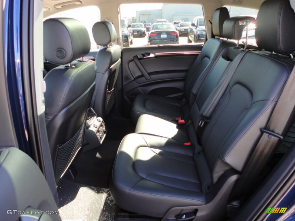 Black Interior 2013 Audi Q7 3.0 TFSI quattro Photo #74748018