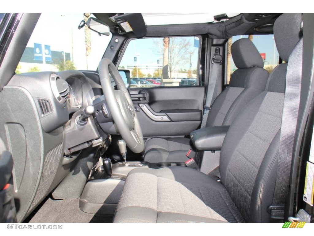 2012 Wrangler Unlimited Sport S 4x4 - Black Forest Green Pearl / Black photo #11