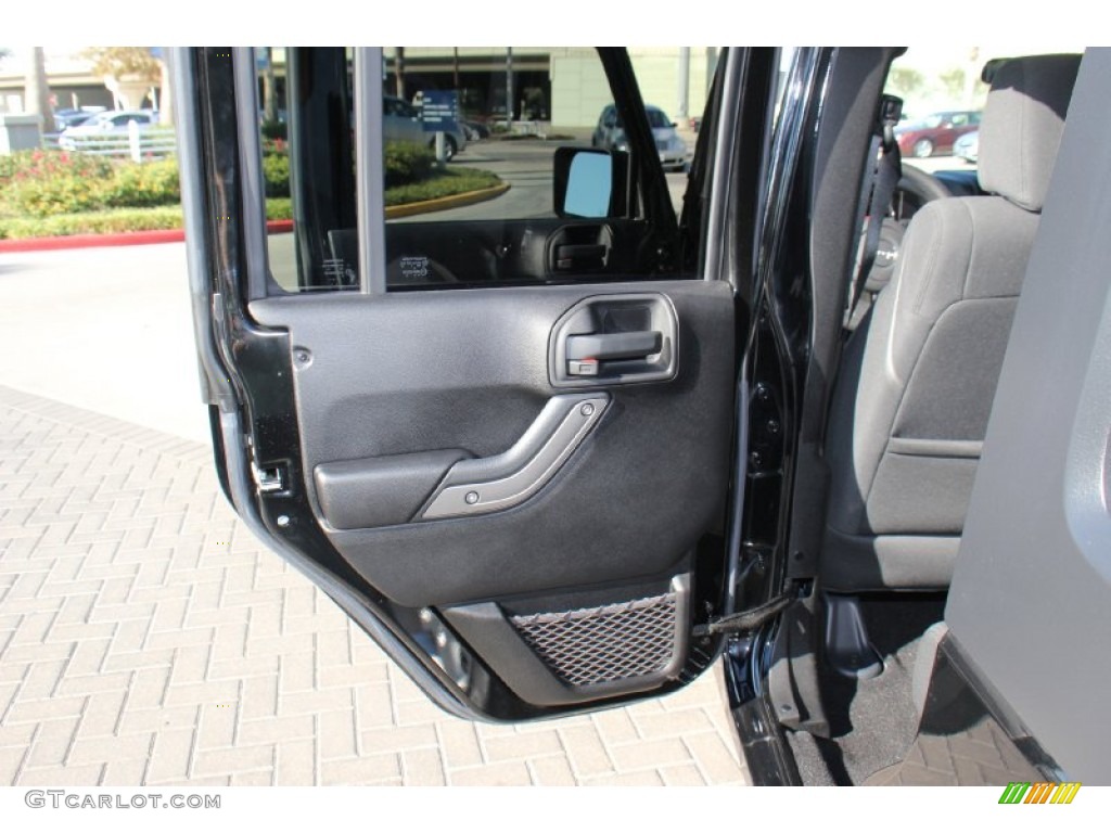 2012 Wrangler Unlimited Sport S 4x4 - Black Forest Green Pearl / Black photo #12