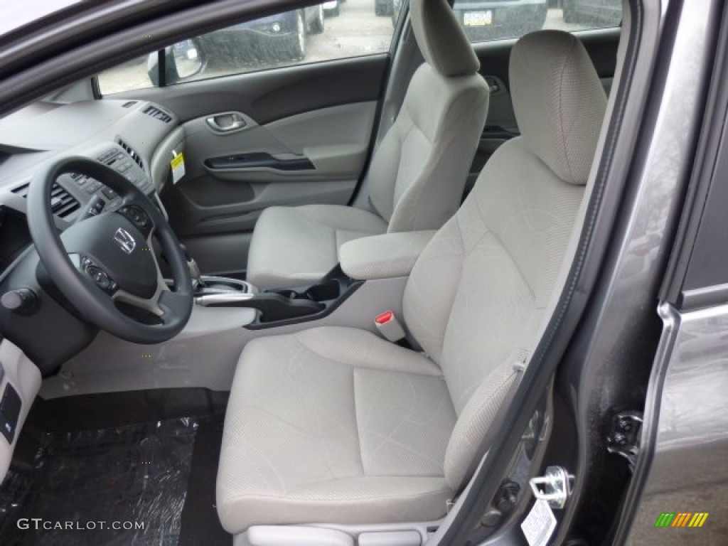Gray Interior 2012 Honda Civic NGV Sedan Photo #74748660