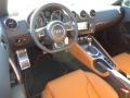 Madras Brown Baseball Optic Leather 2013 Audi TT 2.0T quattro Roadster Interior Color
