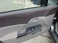 Gray 2012 Honda Civic NGV Sedan Door Panel