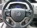 Gray 2012 Honda Civic NGV Sedan Steering Wheel