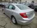 Alabaster Silver Metallic 2012 Honda Civic NGV Sedan Exterior