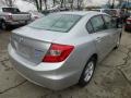 Alabaster Silver Metallic 2012 Honda Civic NGV Sedan Exterior