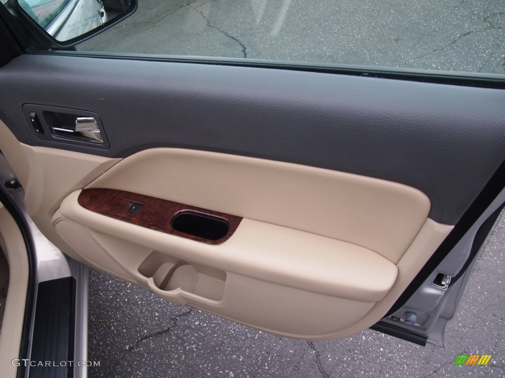 2010 Fusion SEL V6 - Smokestone Metallic / Camel photo #4