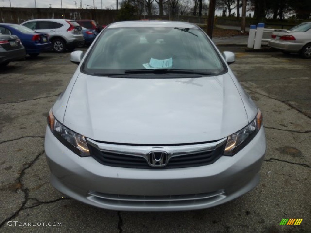 Alabaster Silver Metallic 2012 Honda Civic NGV Sedan Exterior Photo #74748979