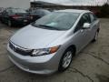 Alabaster Silver Metallic 2012 Honda Civic NGV Sedan Exterior