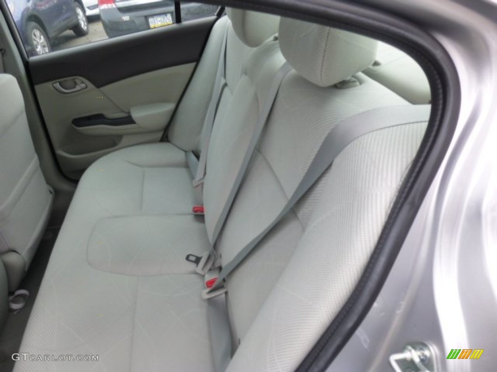 2012 Honda Civic NGV Sedan Rear Seat Photo #74749036