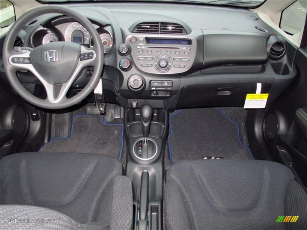 2013 Honda Fit Sport Sport Black Dashboard Photo #74749606