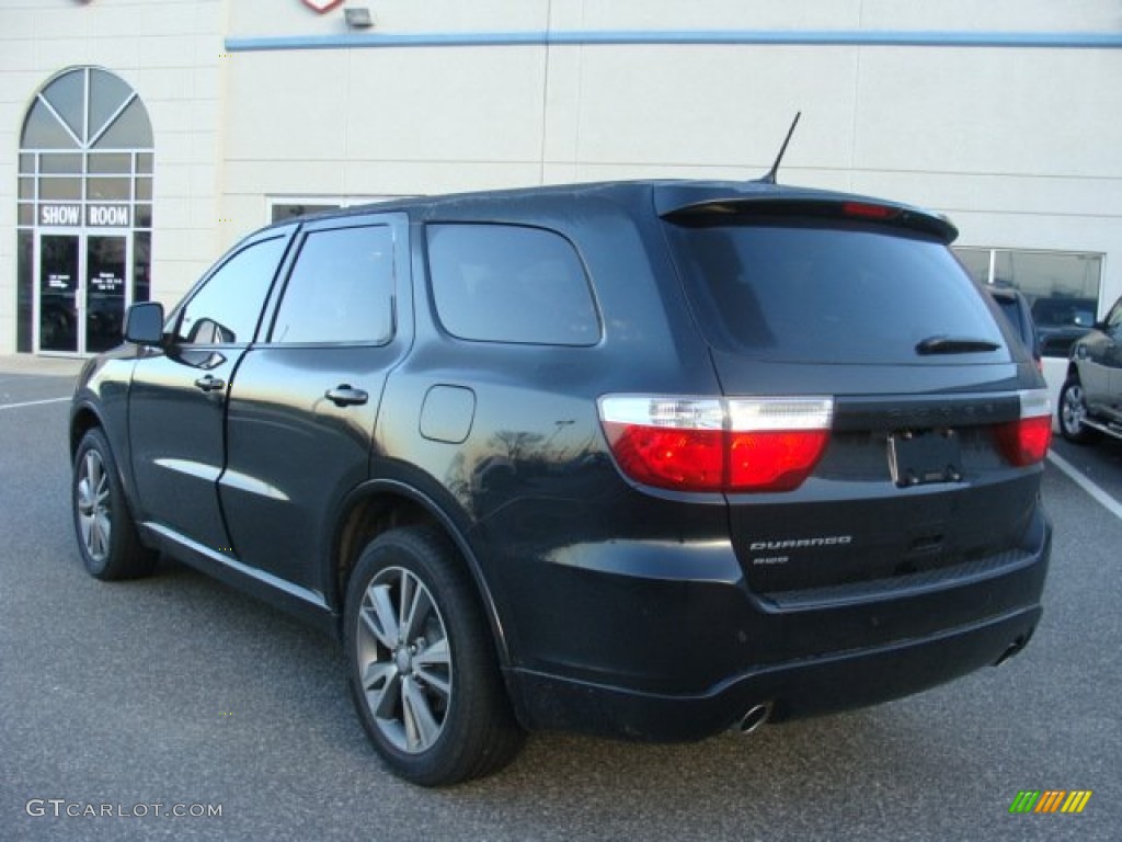 Brilliant Black Crystal Pearl 2013 Dodge Durango Rallye AWD Exterior Photo #74750796