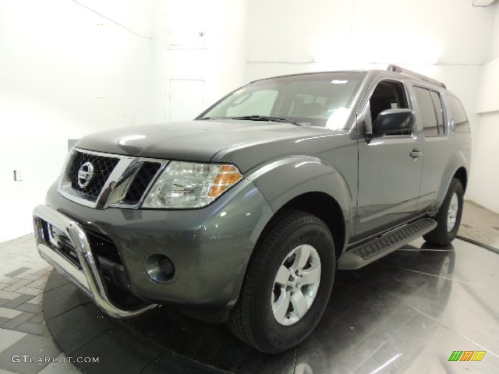 2008 Pathfinder SE 4x4 - Storm Gray / Graphite photo #1