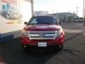 2012 Red Candy Metallic Ford Explorer XLT EcoBoost  photo #2