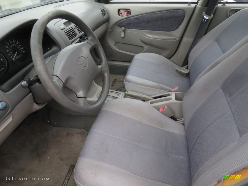 1999 Corolla CE - Venetian Red Pearl / Pebble Beige photo #4
