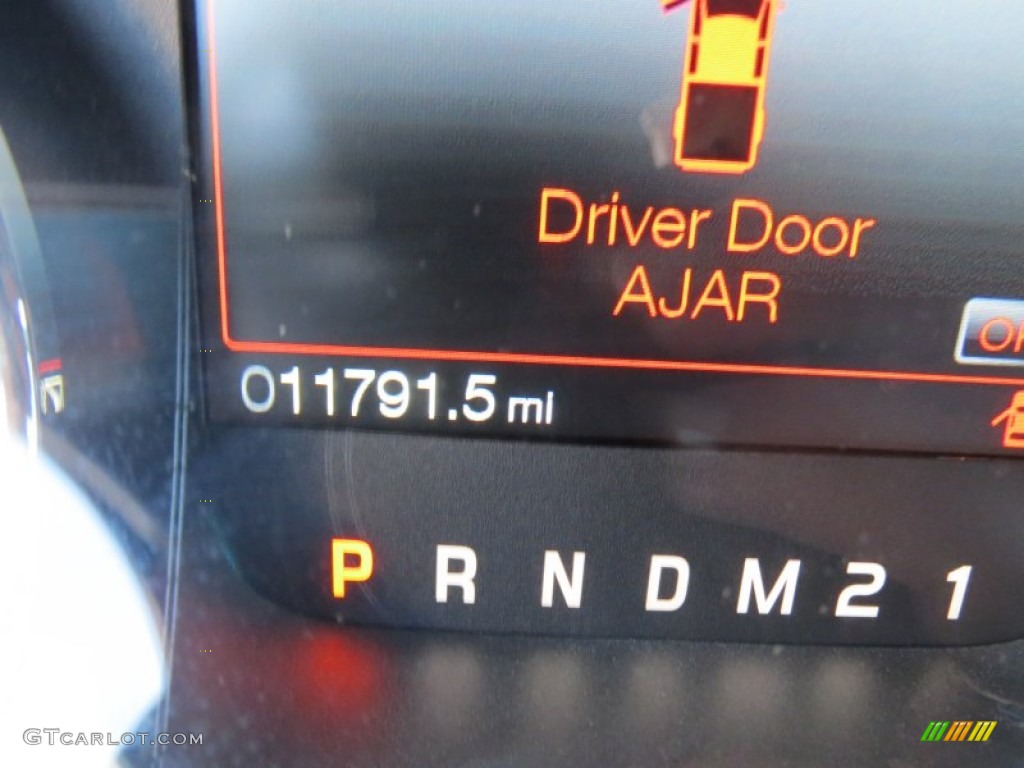 2012 F150 Platinum SuperCrew - Tuxedo Black Metallic / Platinum Sienna Brown/Black Leather photo #45