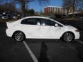 2009 Taffeta White Honda Civic Si Sedan  photo #8